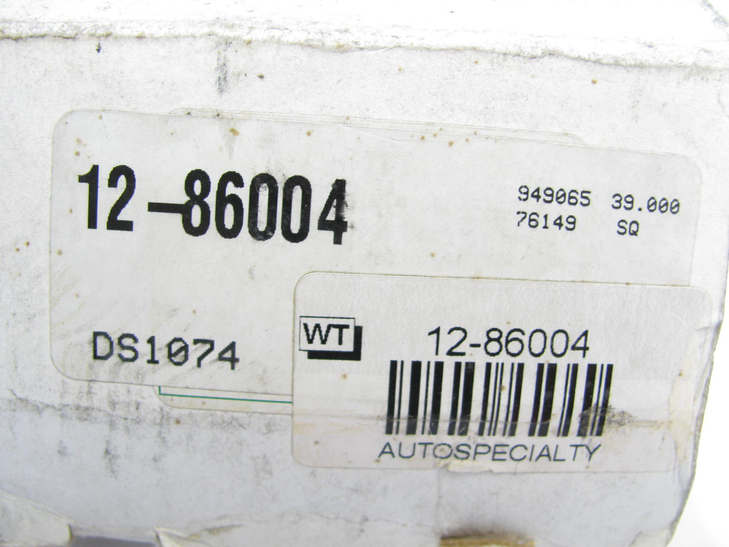 NEW - OUT OF BOX 12-86004 Steering Tie Rod End - Front Left Outer