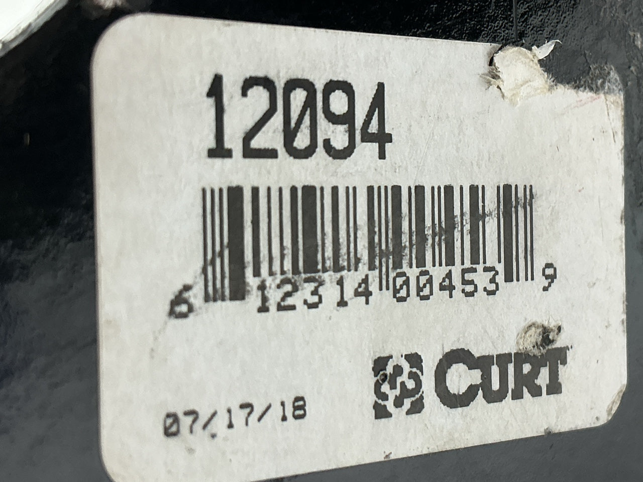 NEW UNBOXED CURT 12094 Class 2 Trailer Hitch For 96-07 Town & Country, Caravan