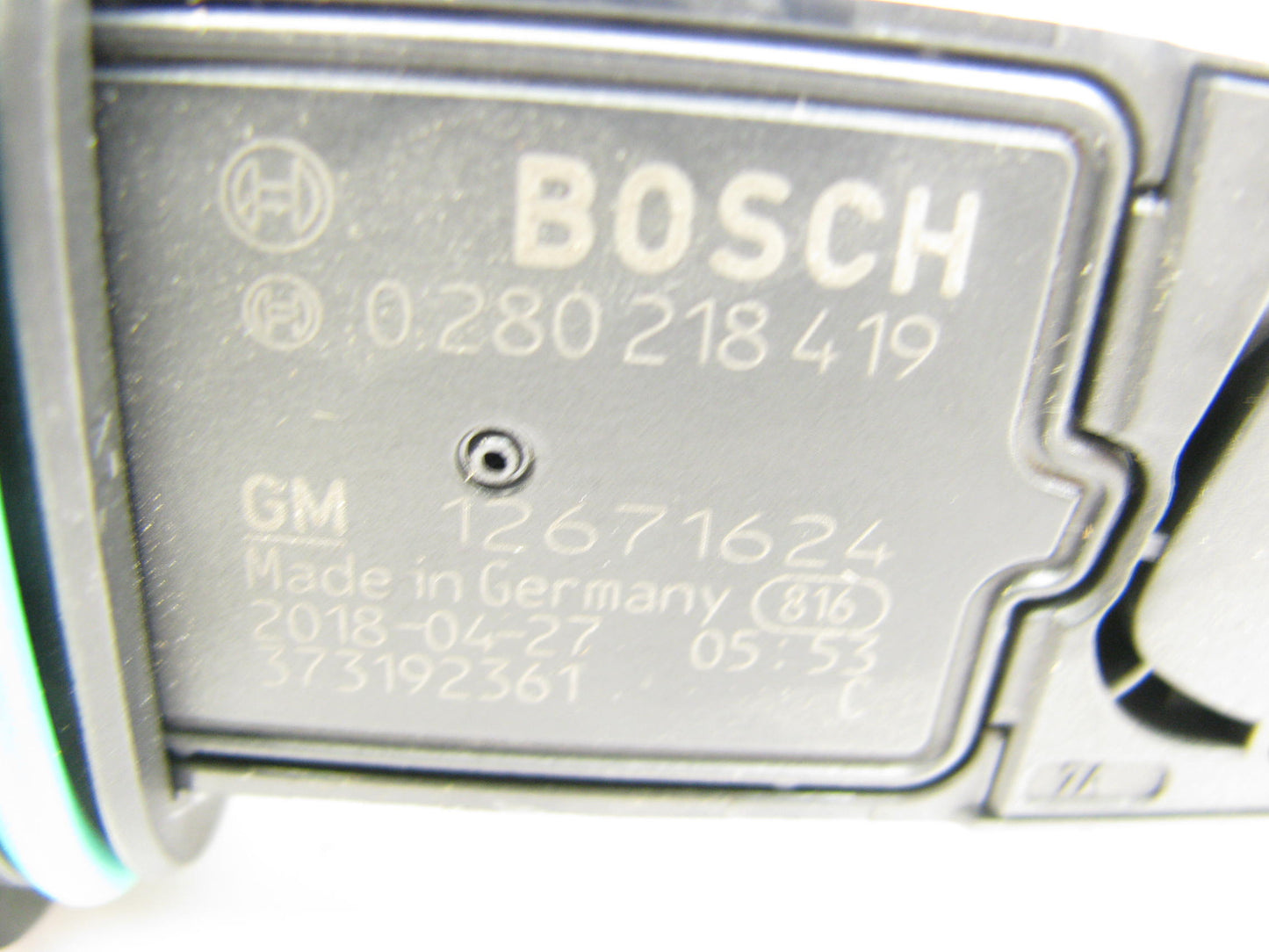 NEW UNBOXED OEM GM / Bosch Mass Air Flow Sensor 12671624 / 0280218419