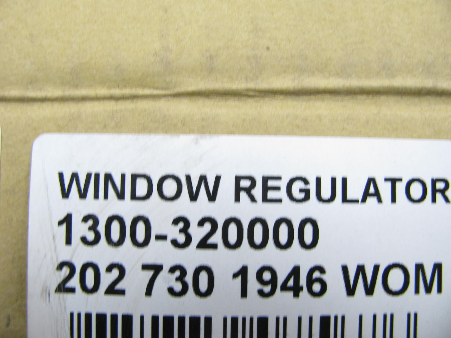 NEW - OUT OF BOX 1300-320000 Rear Left Window Regulator 98-00 Mercedes C230 C280