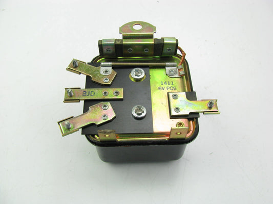 NEW UNBOXED 1411 Voltage Regulator 6V POS For John Deere Allis Chalmers Tractor