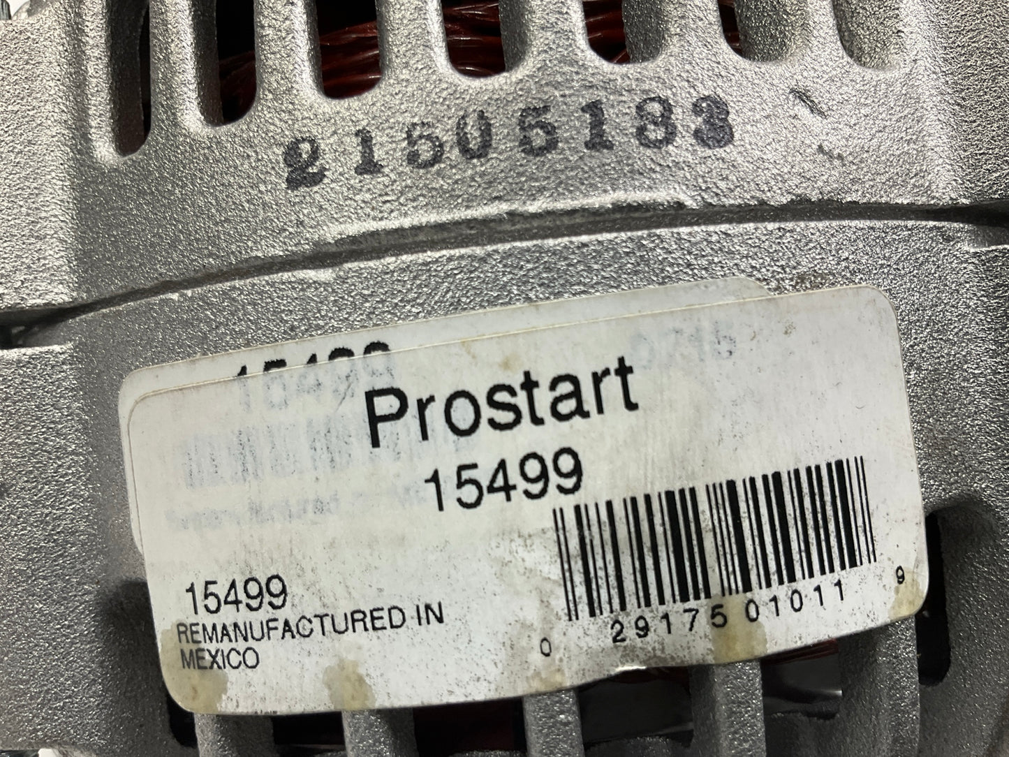REMAN. 15499 105 Amp Alternator