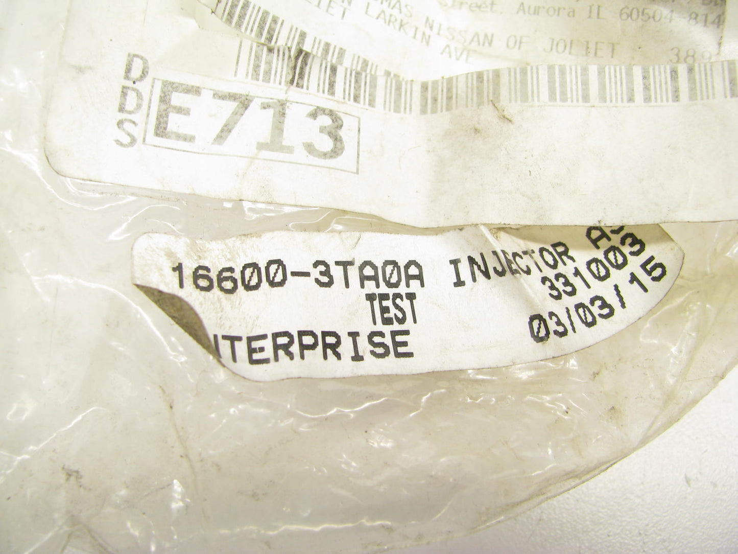 (4) NEW BULK PACKED OEM 16600-3TA0A Fuel Injectors