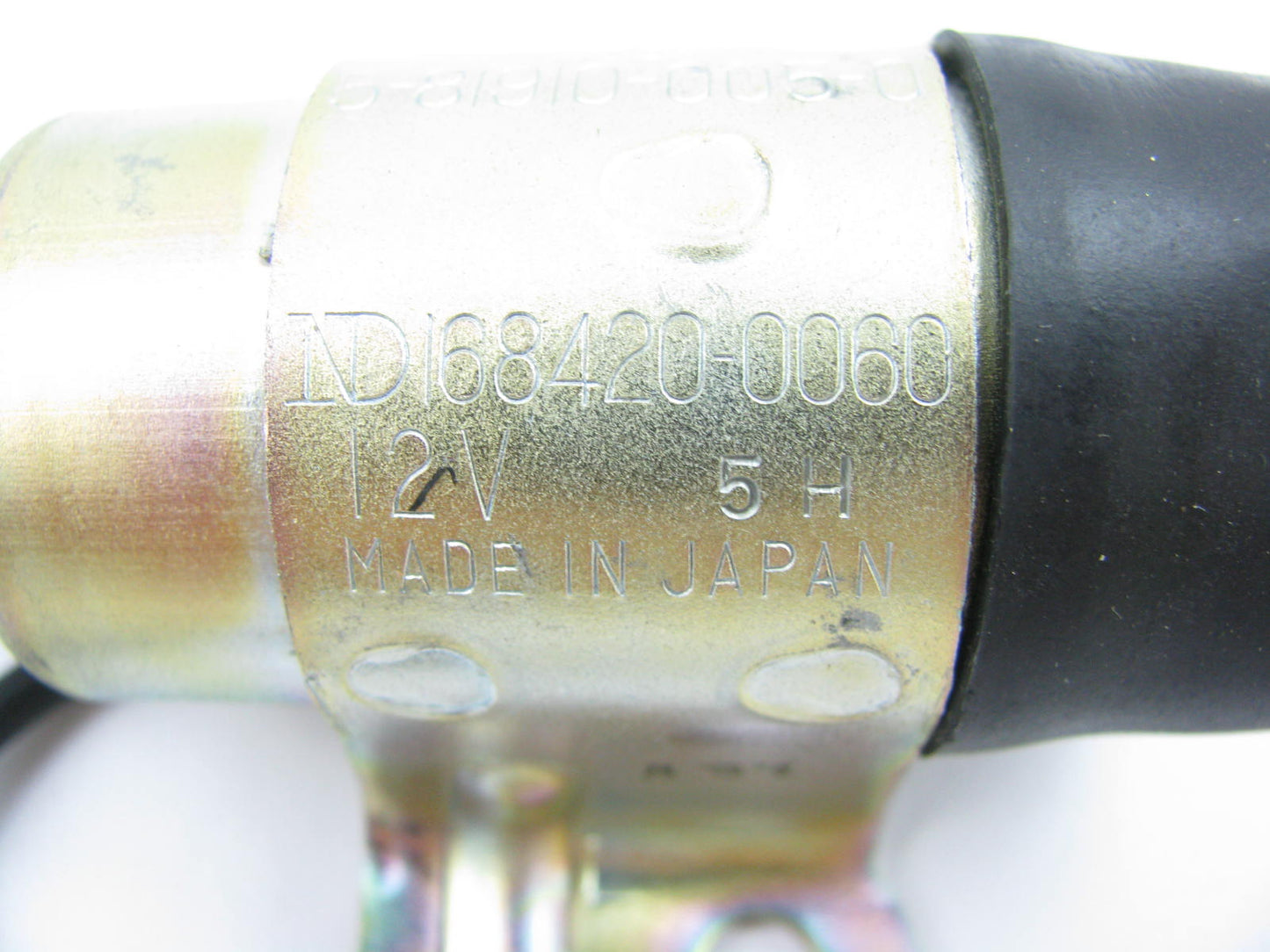 NEW - Out Of Box 168420-0060 Fast Idle Solenoid For 93-96 Isuzu 4ZC1 4ZD1 4ZE1