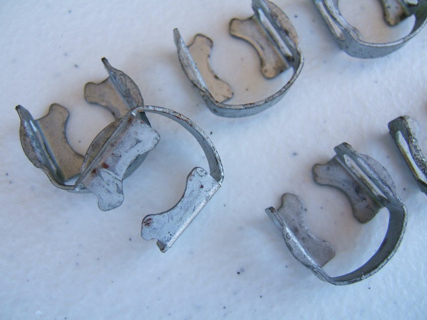 Set Of 8 - ACDelco 17111800 Fuel Injector Retainers Holder Clips
