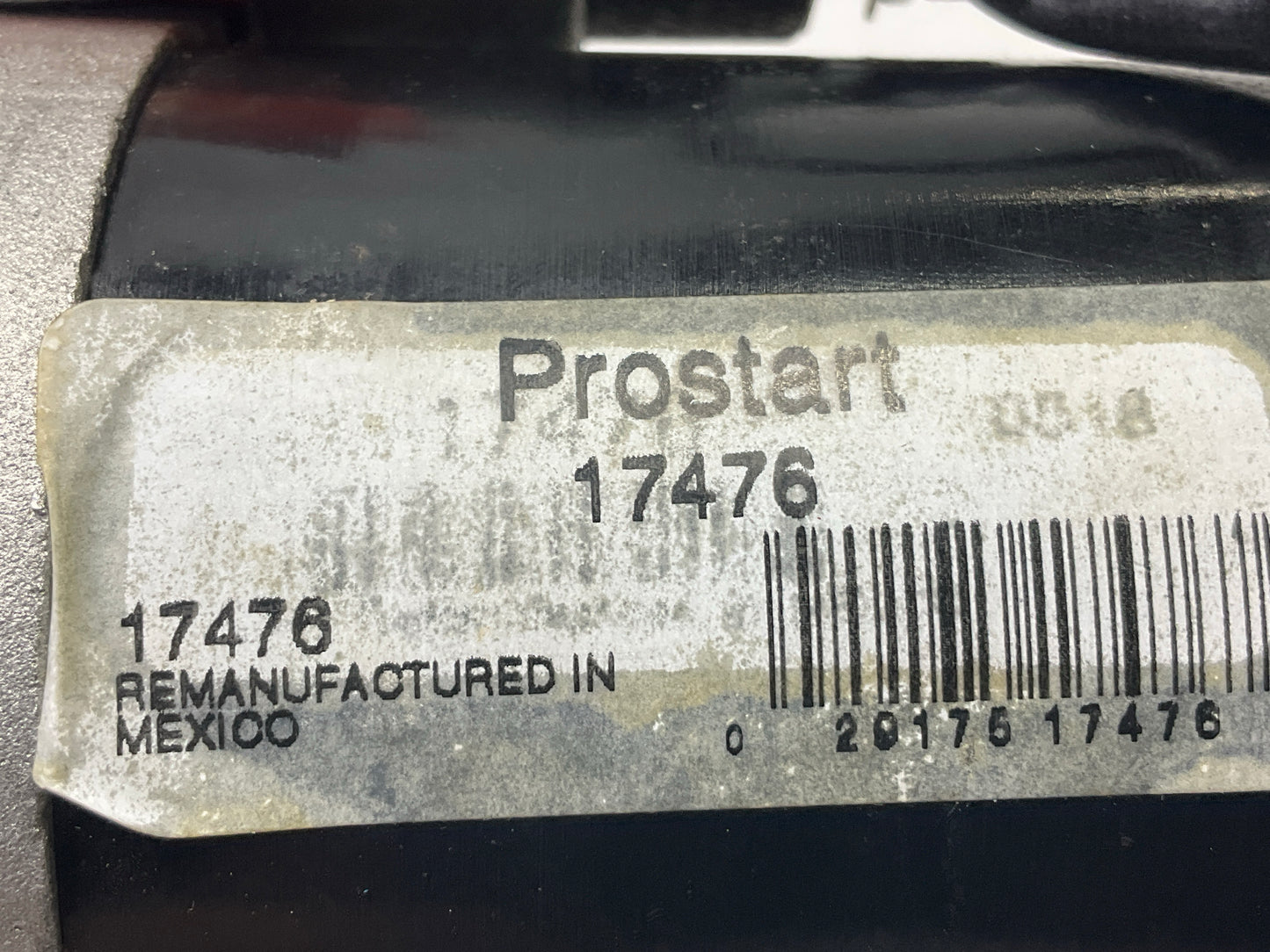 REMAN. Unboxed Prostart 17476 Starter For 1993-2002 Nissan Quest, Villager
