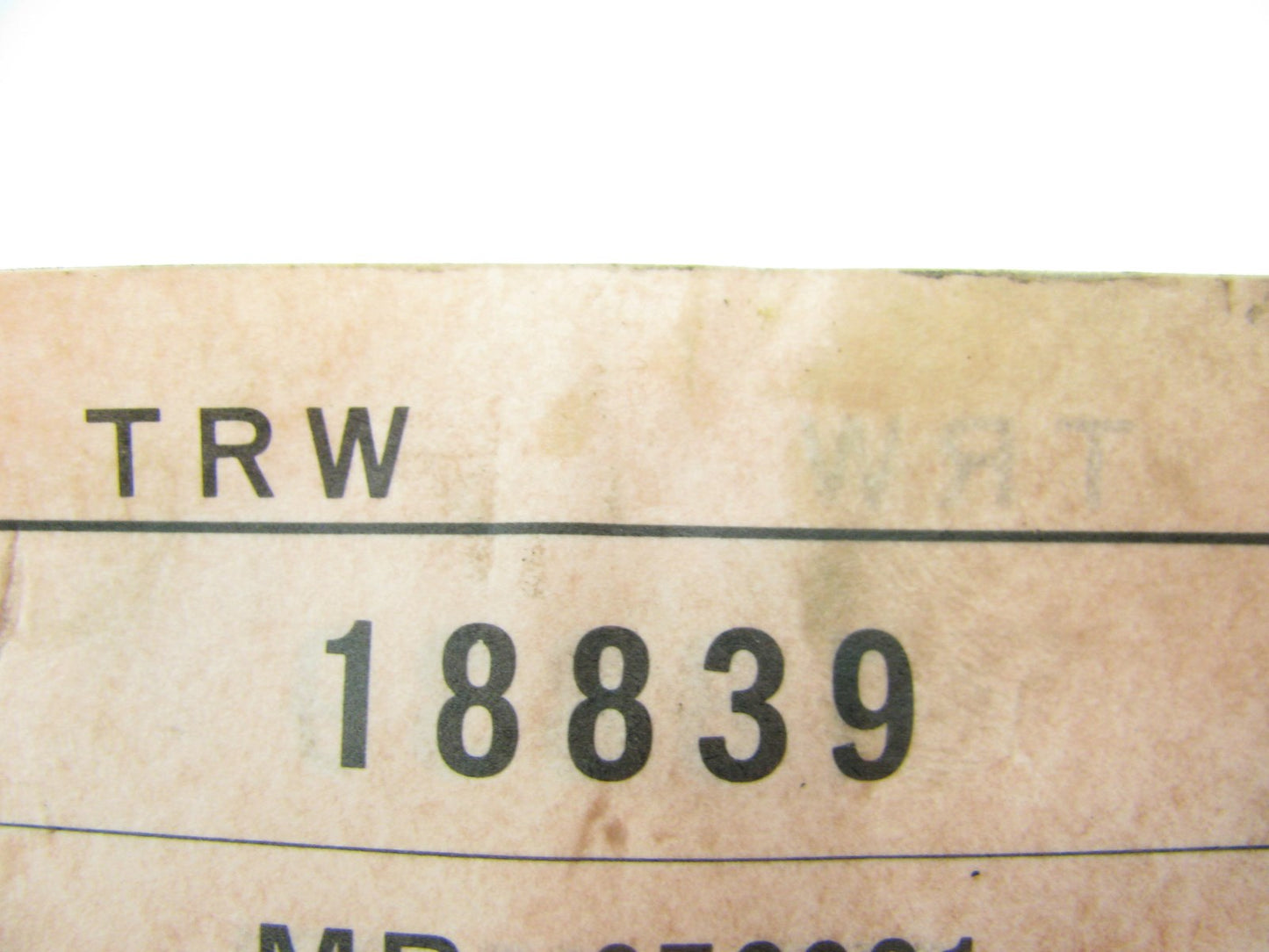 NEW - OUT OF BOX - TRW 18839 Steering Pitman Arm For 1980 Plymouth Arrow