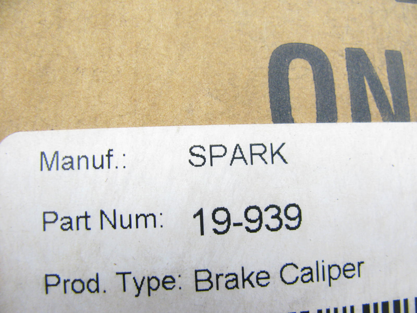 REMAN. 19-939 Rear Left Disc Brake Caliper For 1987-1988 Subaru RX