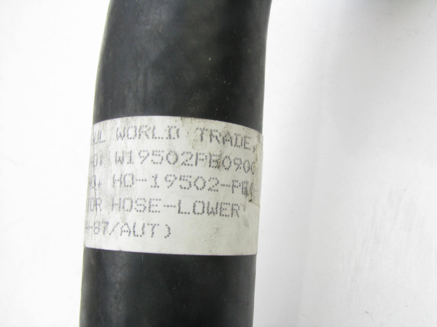 NEW 19502PE0900 Radiator Coolant Hose, Lower