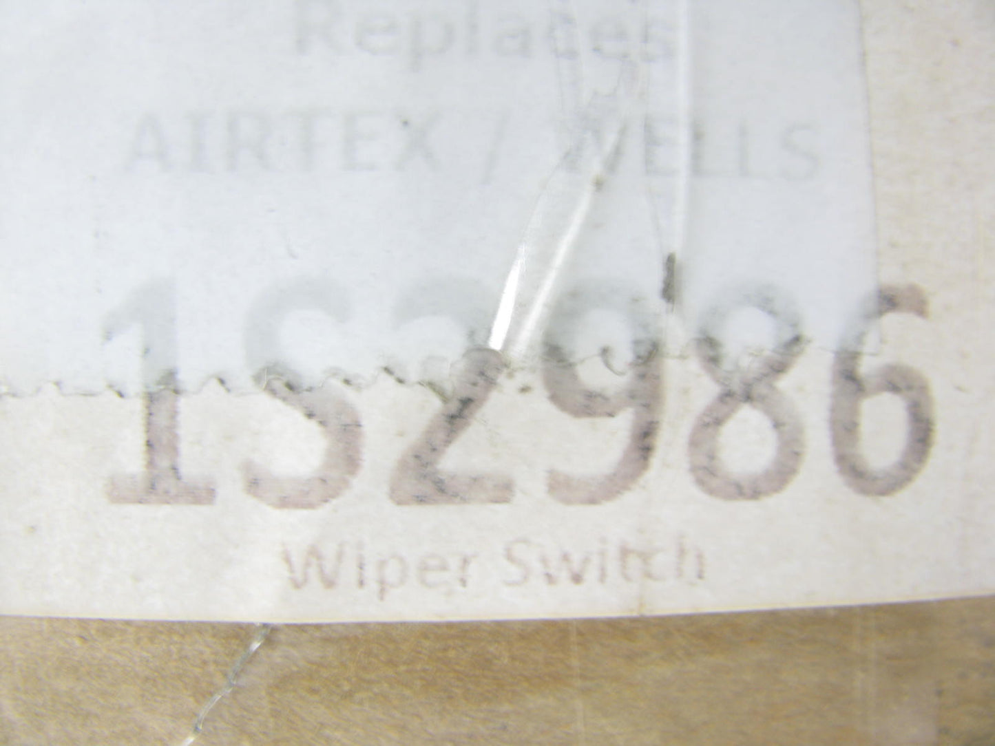 NEW - OUT OF BOX 1S2986 Rear Wiper Delay Switch 94-96 Chevrolet Lumina APV