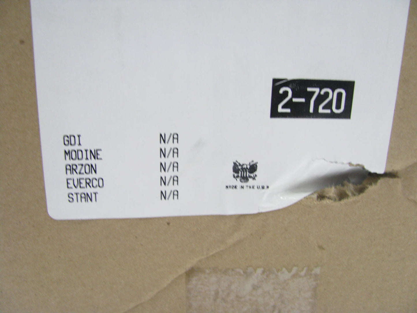 NEW - Out Of Box 2-720 HVAC Heater Core, BRASS - 1995-2001 Ford Ranger