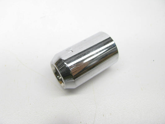 (24) 12mm X 1.5 Hex Socket Lug Nuts Tapered (60°) Seat RH Thread Chrome