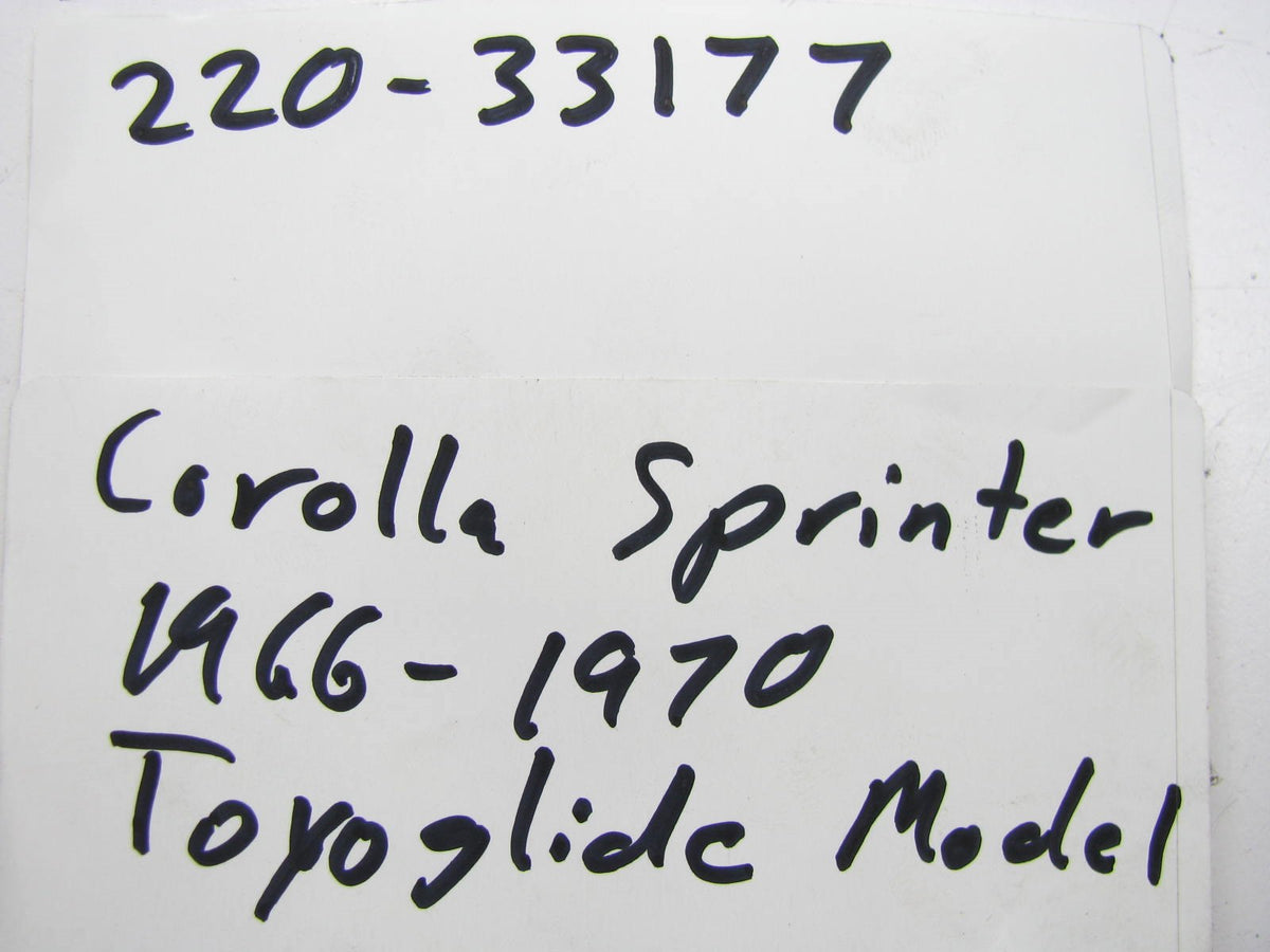 NOS Toyota Left Tail Light Lamp Lens ONLY 1968-1970 Toyota Corolla Sprinter