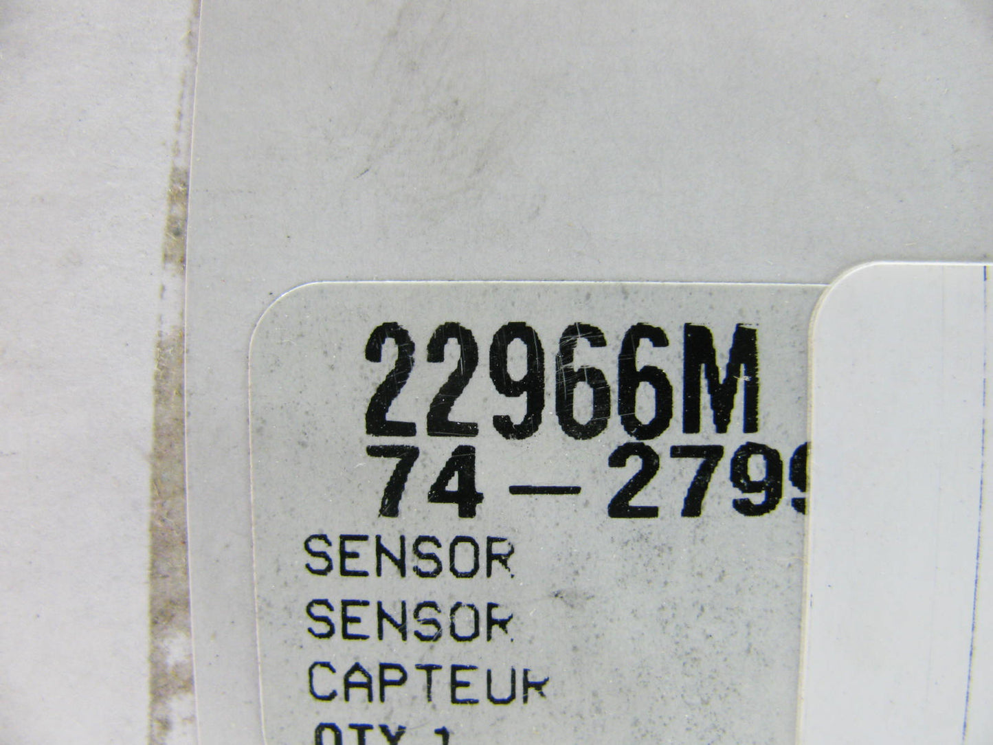 REMAN - OUT OF BOX 22966M MAF Mass Air Flow Sensor