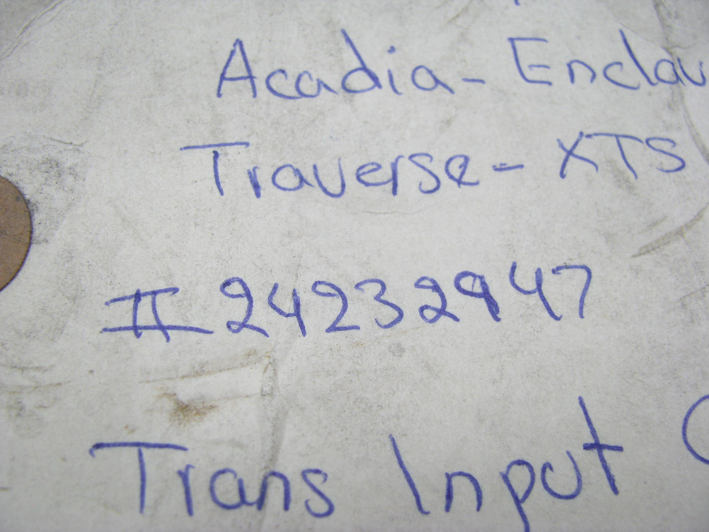 NEW - OUT OF BOX - ACDELCO 24232947 Automatic Transmission Input Carrier