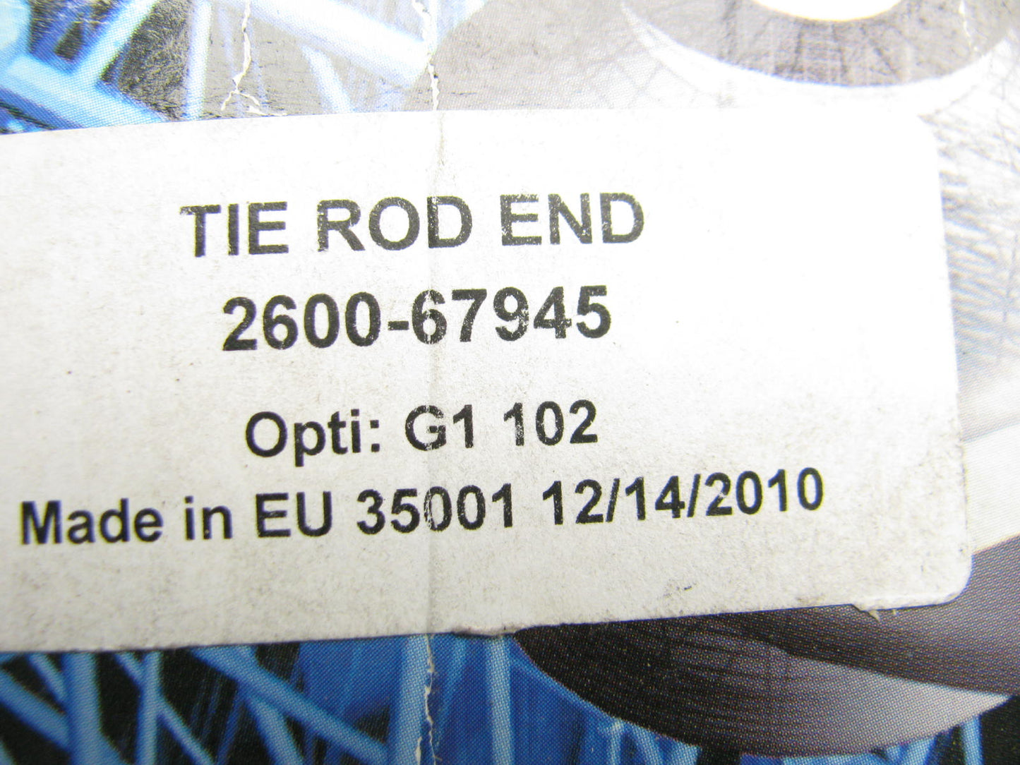 NEW OUT OF BOX - 2600-67945 FRONT LEFT Steering Tie Rod End 86-95 Mercedes-Benz