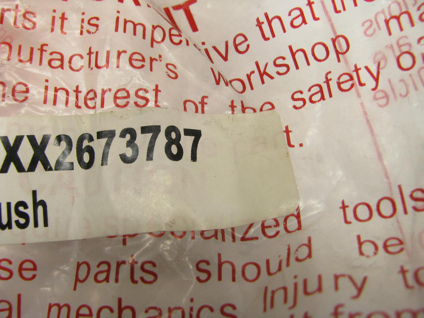 NEW - OUT OF BOX 267-3787 Suspension Control Arm Bushing - Front Lower Rear