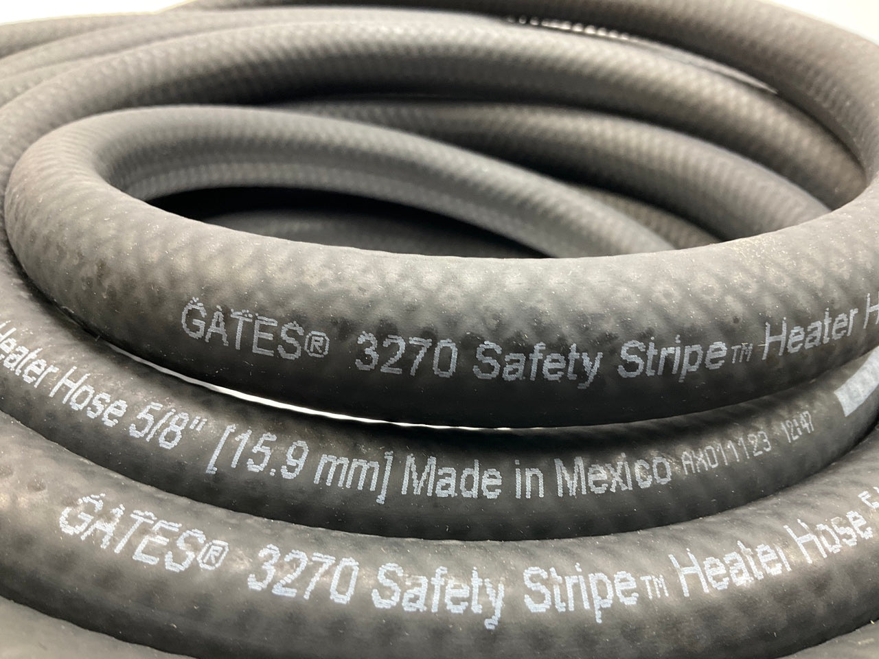 Gates 28411 HVAC Safety Stripe Heater Hose - 5/8'' X 50' LONG