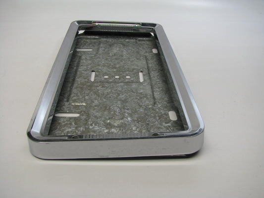 VINTAGE DIETZ 324-36010 Chrome-plated Steel License Plate Frame Holder Bracket