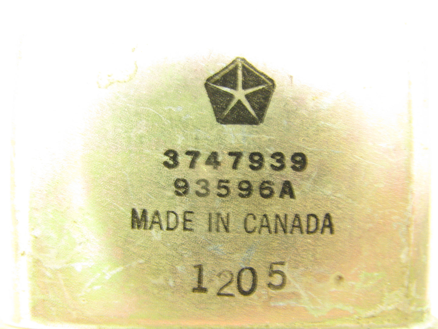 NEW UNBOXED OEM 3747939 Anti Dieseling Relay For Mopar