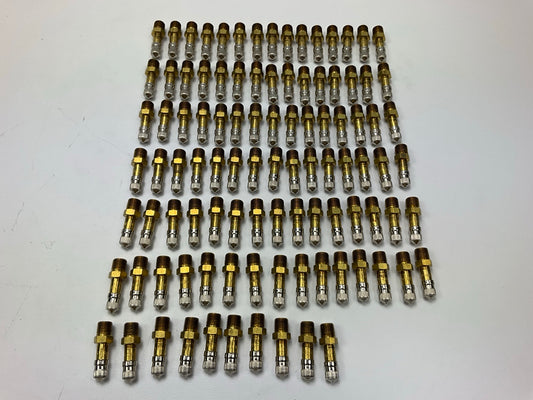 100 PACK - 38-900 1/8'' MNPT Long Tank Valves 38-900-100