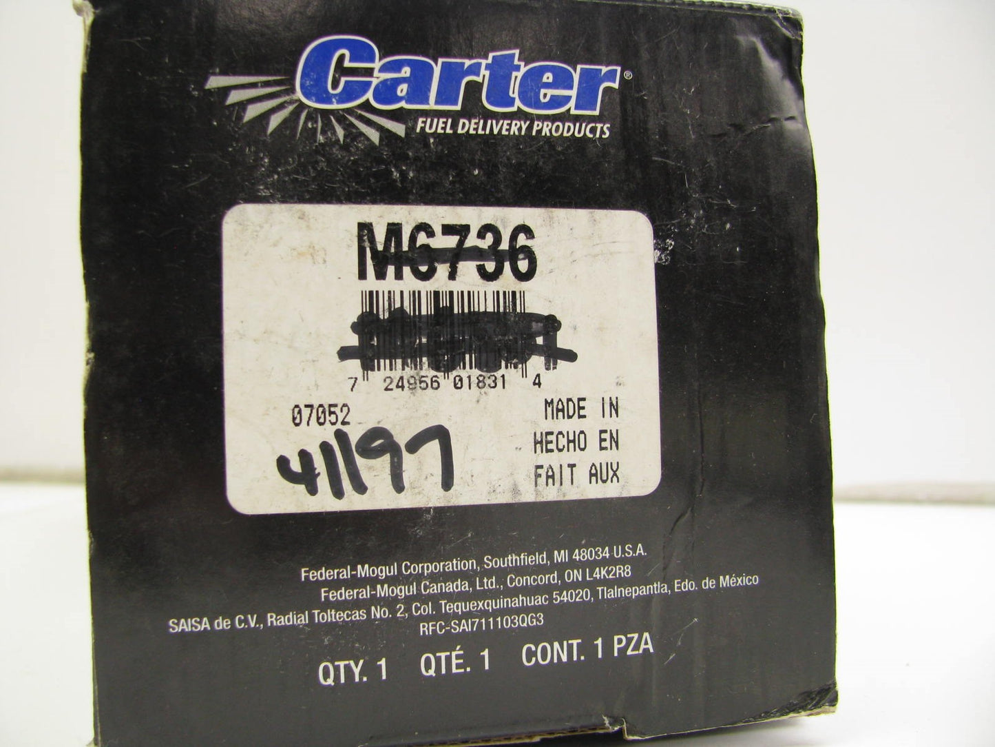 NEW OUT OF BOX 41197 Mechanical Fuel Pump For 1970-71 Jeep 1968-80 GM 231 350 V8
