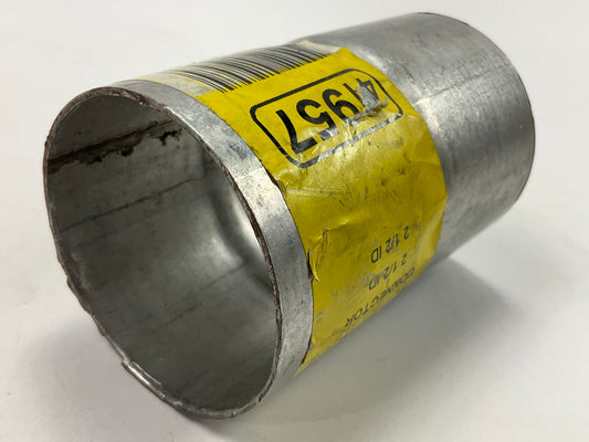 Walker 41957 Exhaust Pipe Adapter Coupler Connector - 2-1/2'' ID To 2-1/2'' ID 2.5