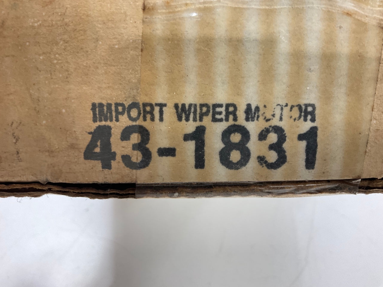 REMAN. 43-1831 Front Windshield Wiper Motor - 1975-1984 VW Rabbit, 80-84 Jetta
