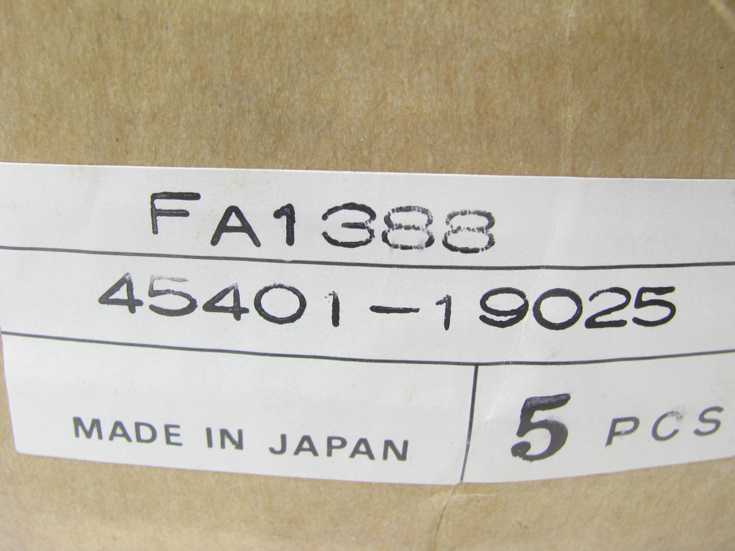 NEW UNBOXED OEM 555 45401-19025 Pitman Arm For 1966-1970 Toyota Corolla KE1#