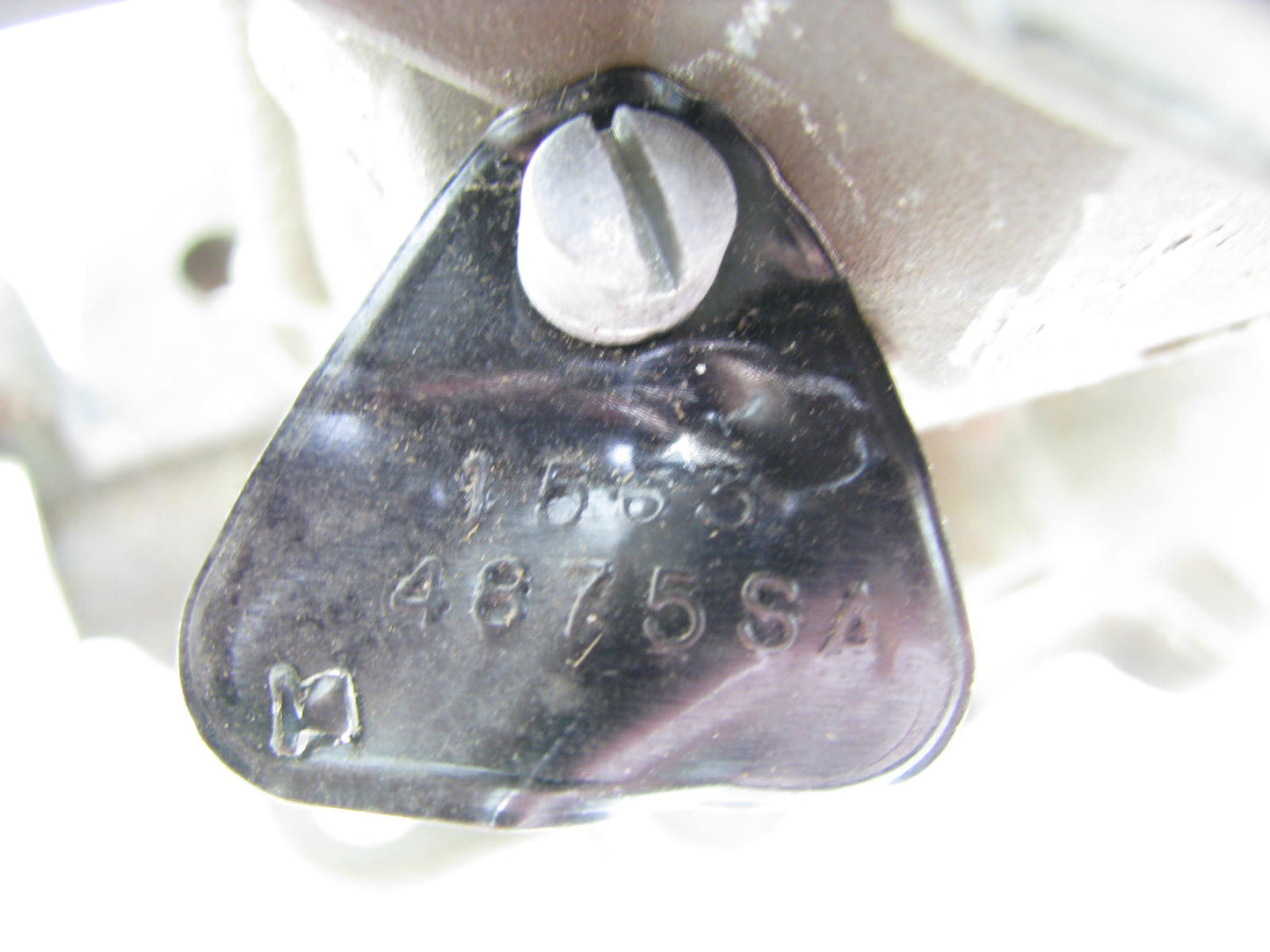USED CORE - 4875SA Carter 2-BBL WGD 1965-1967 Pontiac 389 & 400