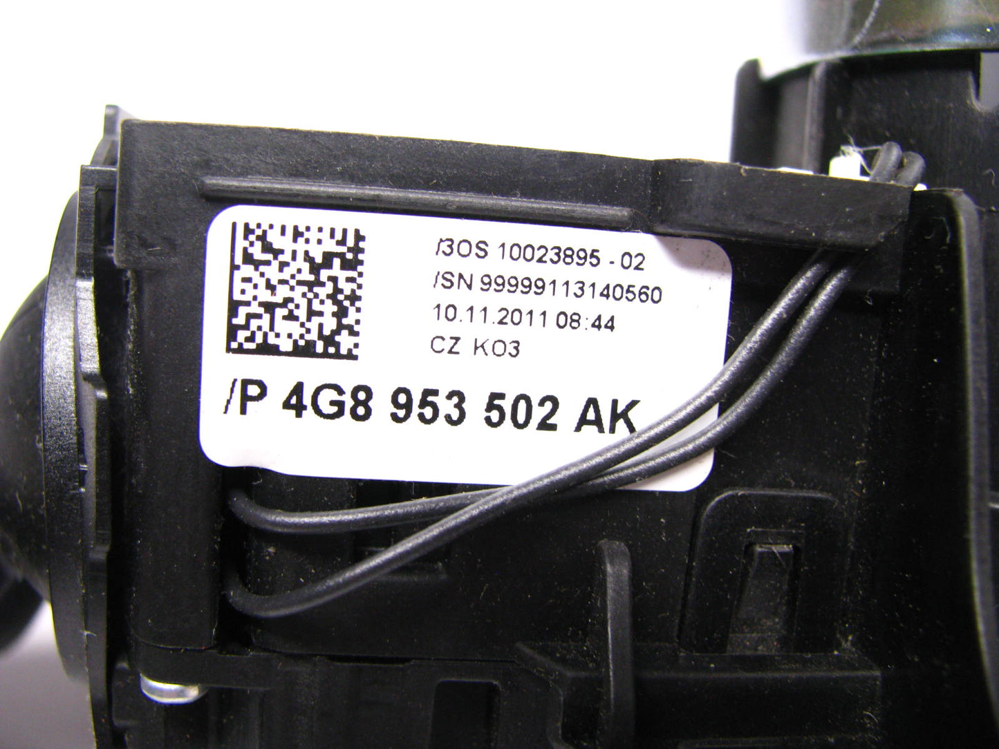 NEW UNBOXED OEM Audi Headlight Turn Signal Wiper Combination Switch 4G8953502AK