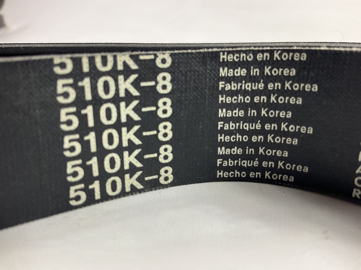 NEW AFTERMARKET 510K8 Serpentine Belt, Made In Korea