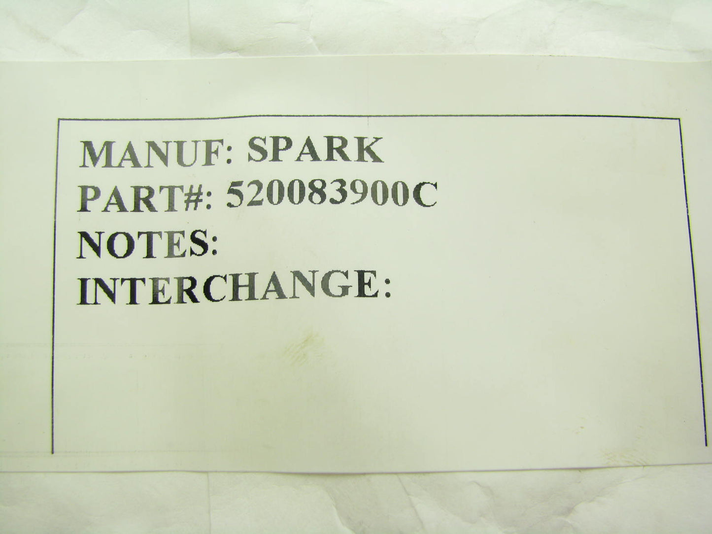 NEW - OUT OF BOX OEM FORD 520083900C Seat Belt Buckle FRONT LEFT DRIVERS SIDE
