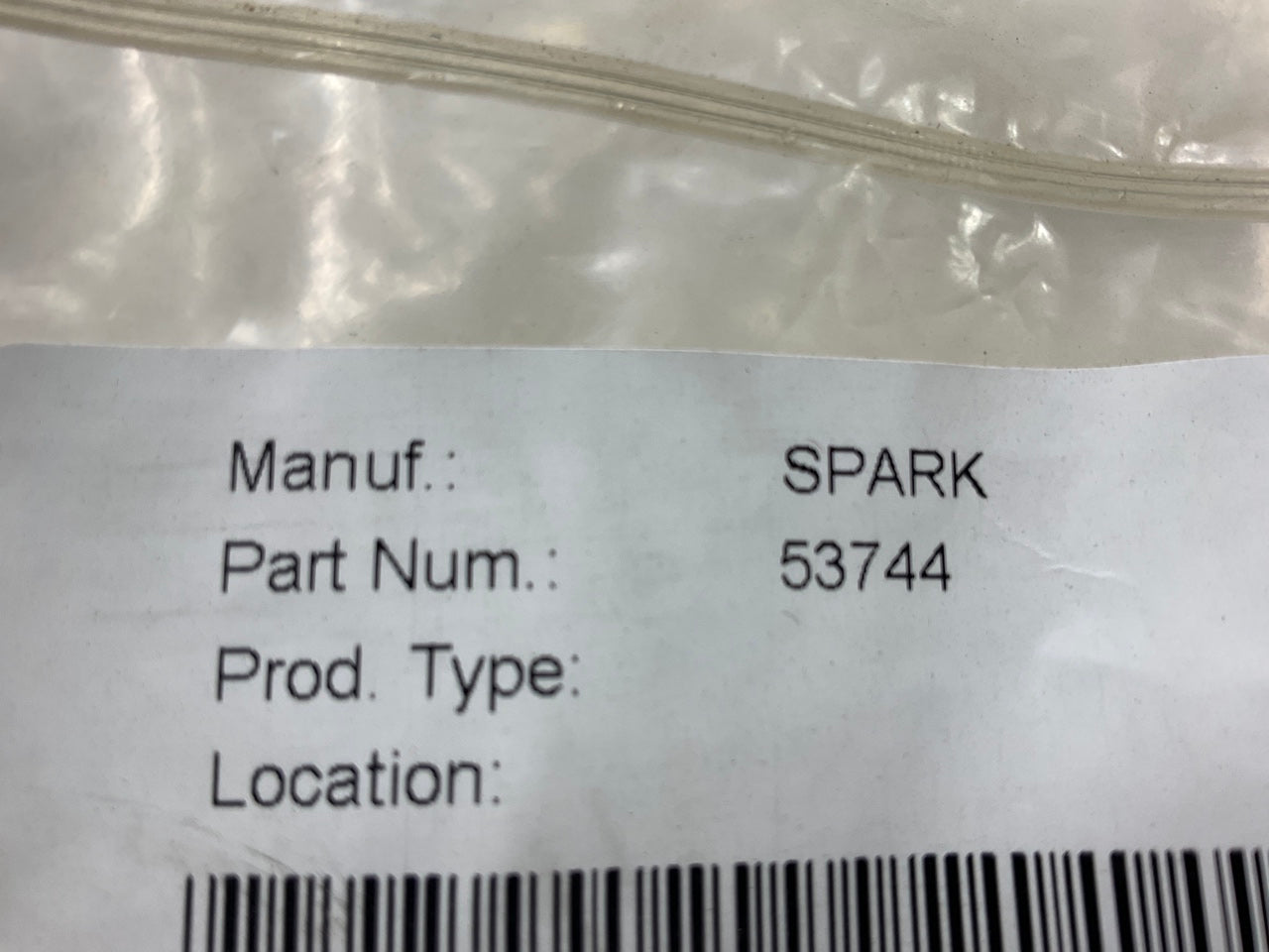NEW UNBOXED 53744 Pump To Gear Power Steering Pressure Line Hose - 86-89 Accord