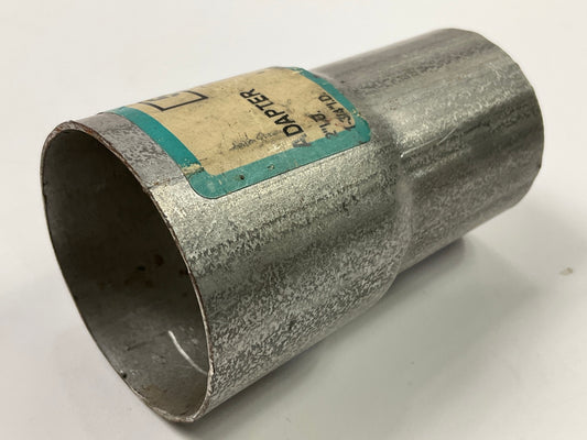 NEW 548503 1-3/4'' ID To 2'' ID Universal Exhaust Pipe To Pipe Adapter Reducer