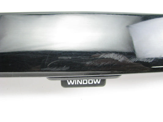 Rear Lift Gate License Plate Light Housing Trim Black For 1999-04 Grand Cherokee