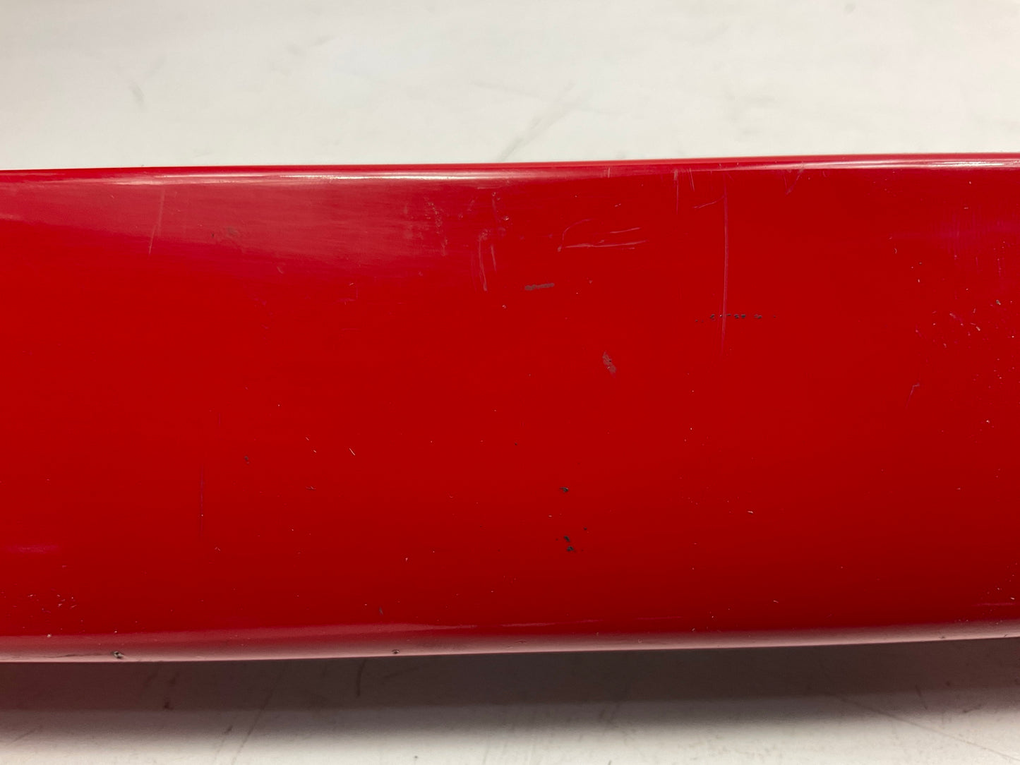 USED SCRATCHED - License Plate Lamp Light Trim Flame Red 99-04 Grand Cherokee