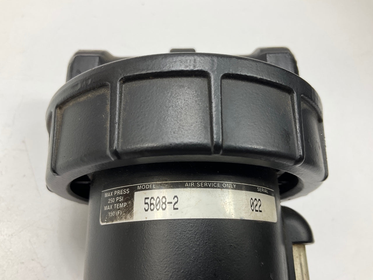 UNBOXED - 5608-2 Air Compressor Moisture Filter 1/2'' NPT Inlet / Outlet 250 PSI