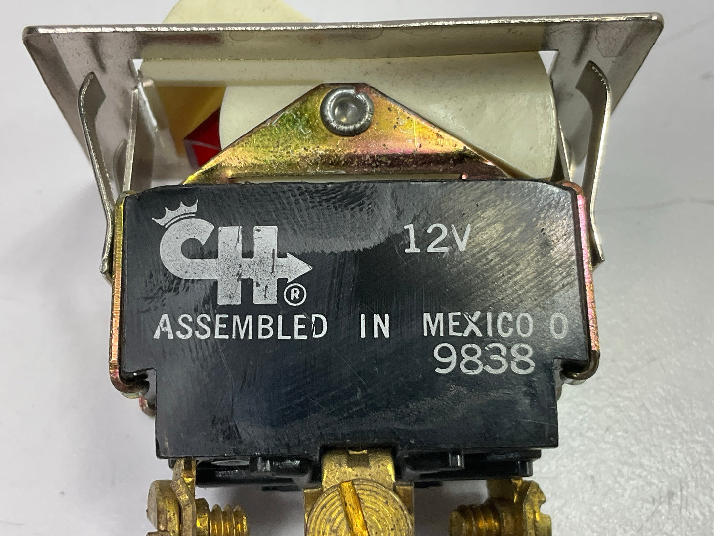 NEW UNBOXED Cole Hersee 56300-02 SPST Heavy Duty Rocker Switch W/ Pilot Light