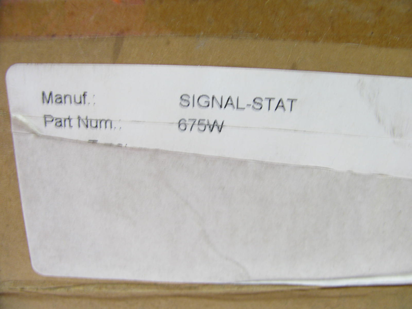 UNBOXED Signal-stat 675W Steel Housing PAR56 Post Mount 7'' Sealed Headlamp