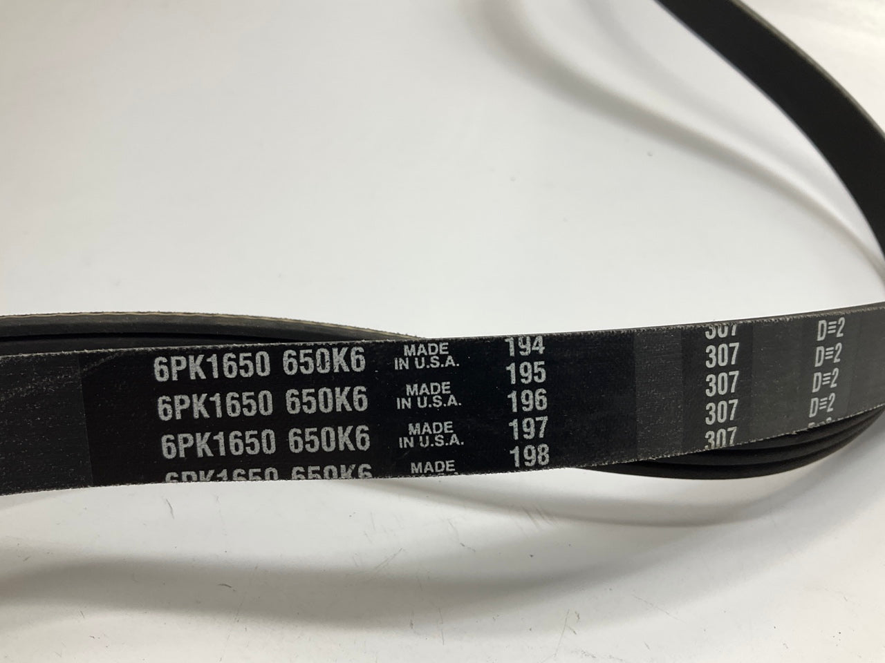 NEW - OUT OF BOX 6PK1650 Serpentine Belt