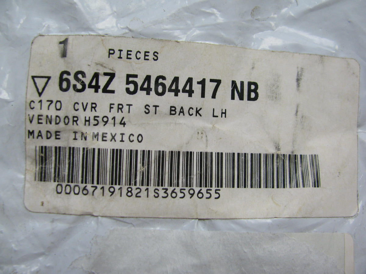 NEW UNBOXED OEM Ford 6S4Z5464417NB FRONT LEFT Seat Back Cover 2006-2007 Focus