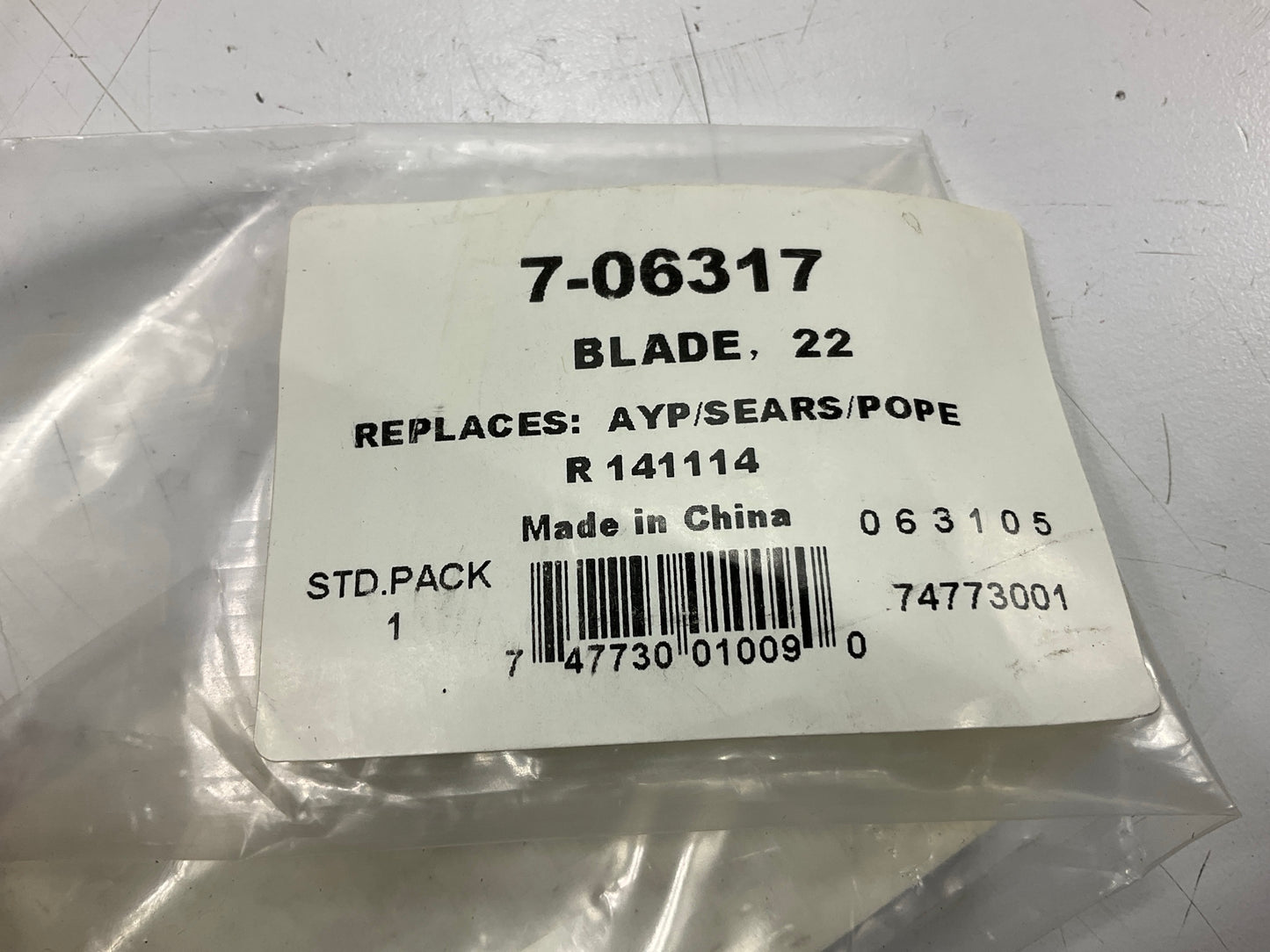 NEW 7-06317 22'' Mulching Blade 340-137, 156236, 1103694, 195-021, 95-021