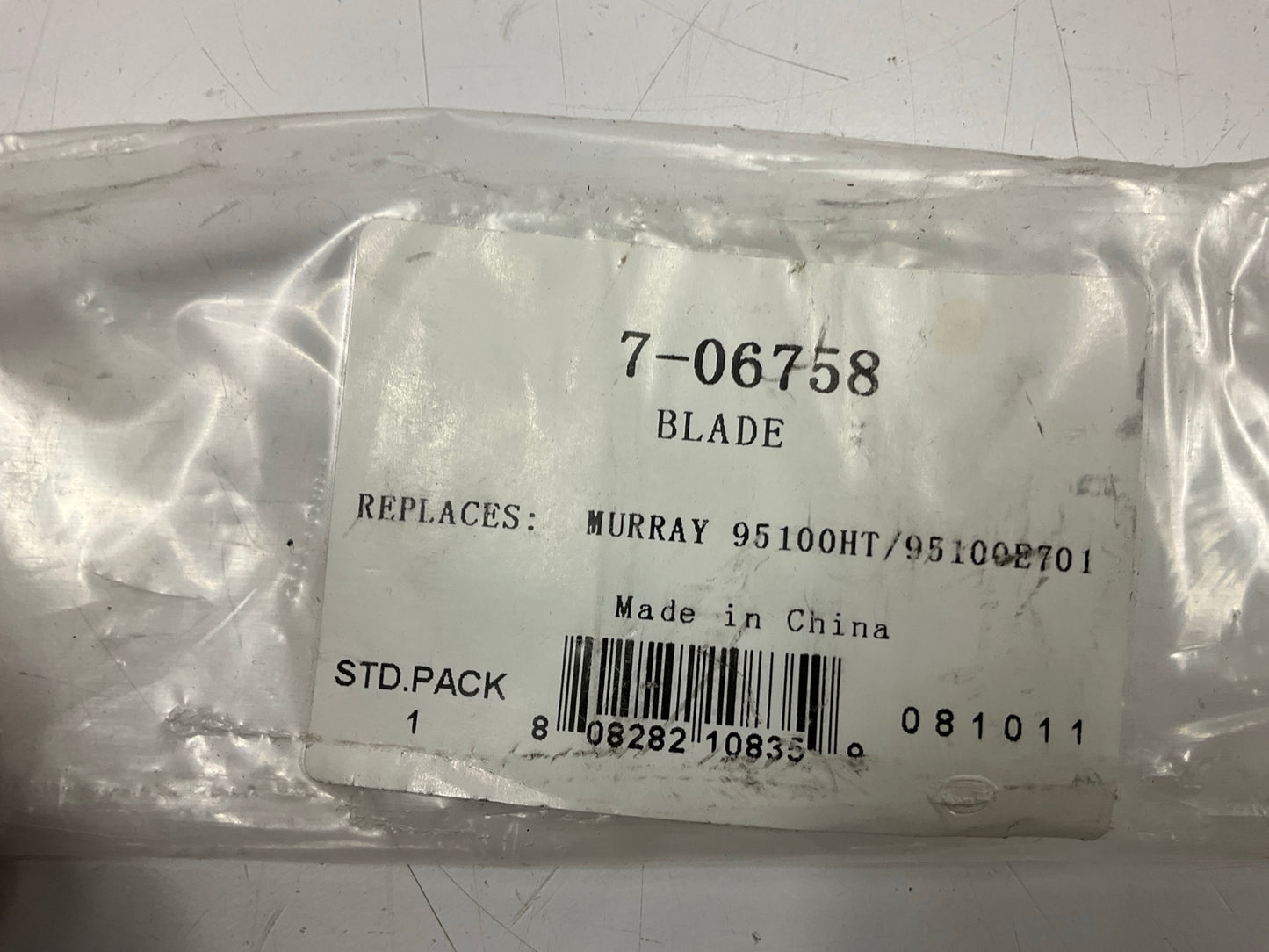 (2) 7-06758 Lawn Mower Blade 21-1/8'' Scotts 495100, 95100, 95100E701