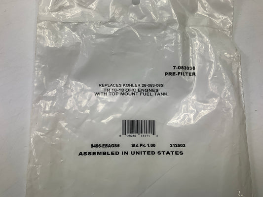 7-083038 Air Filter Pre-filter Wrap For Kohler Command PRO OHC Engine 28-083-06S