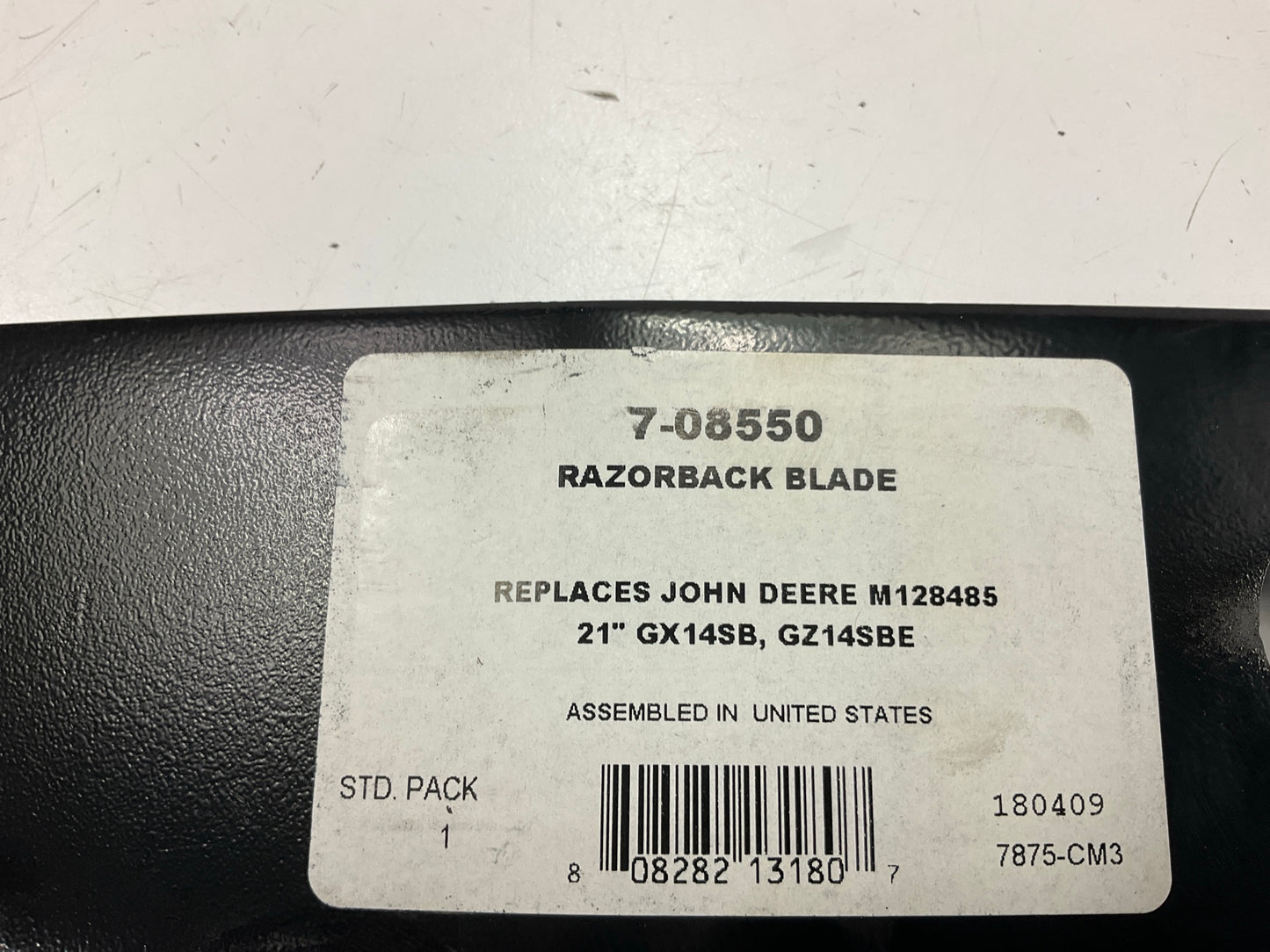 (3) UNBOXED 7-08550 Lawn Mower Blade Replaces M128485, M131958, M144196, M163983