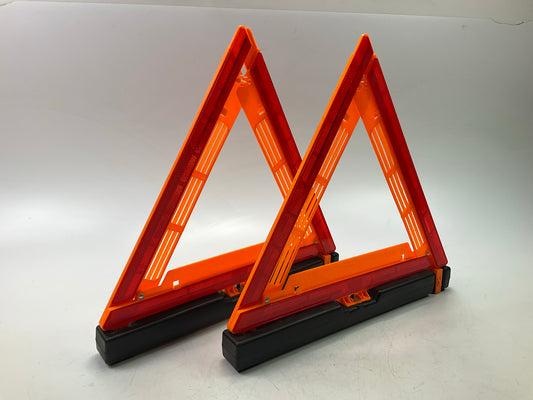 (3) Deflect-O 71-0711-02 Early Warning Safety Triangles For Truck / Car Safety