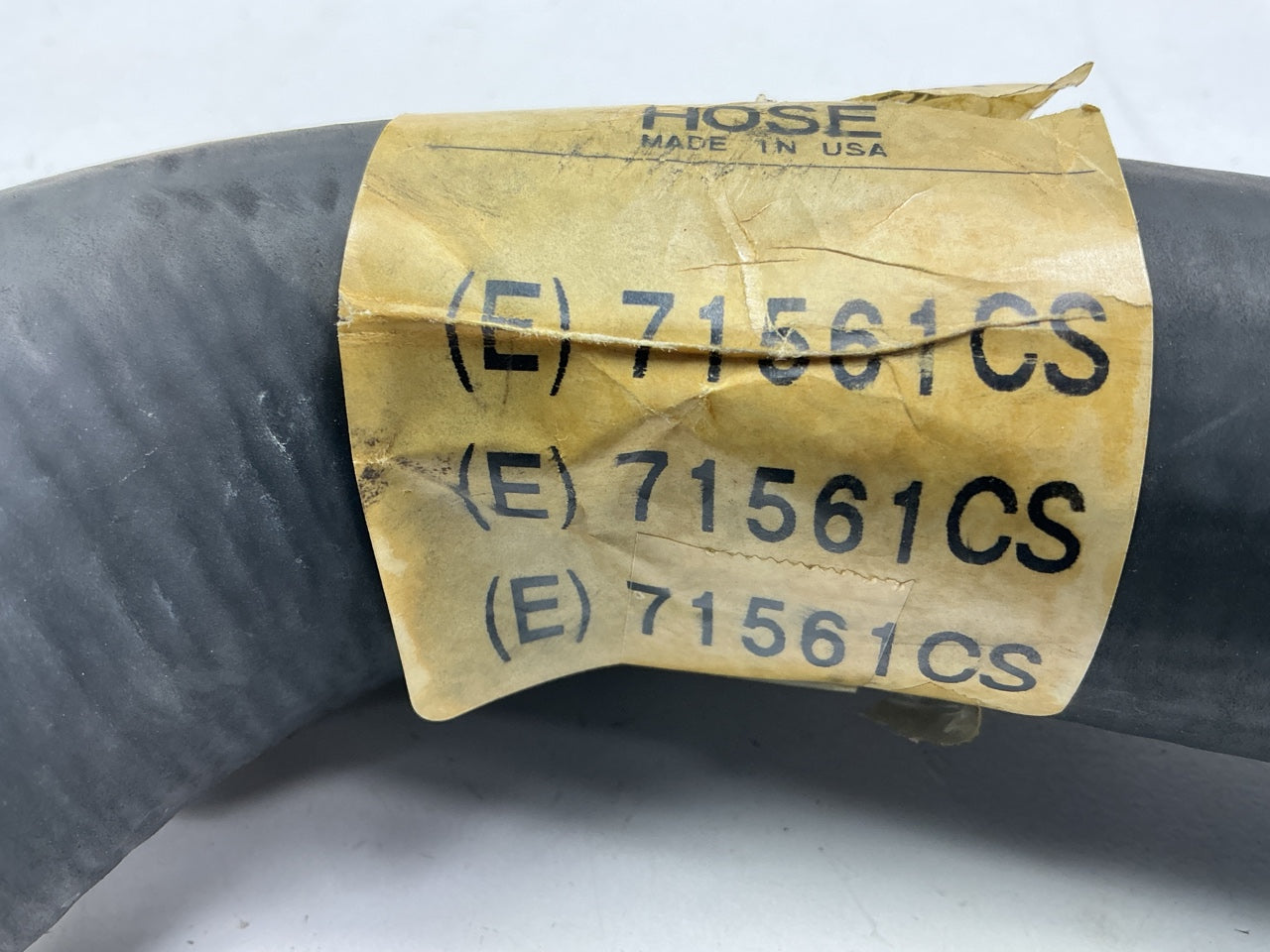 71561 Lower Radiator Coolant Hose, Made In USA, Without Oil Cooler Vehicles Only