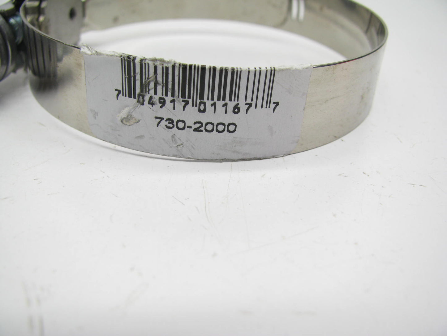 Trident 730-2000 Stainless Steel Contant Torque 5/8'' W. Hose Clamp, 2.25''-3.125''