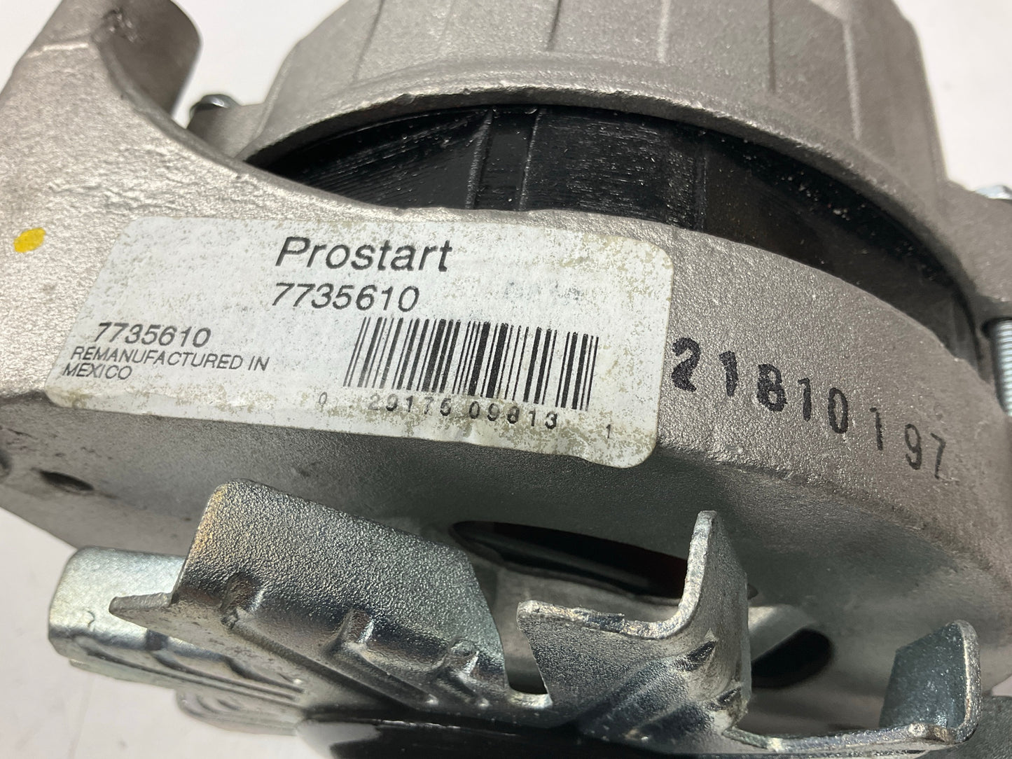 REMAN. Unboxed Prostart 7735610 Alternator